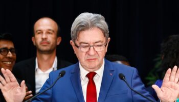 Jean-Luc Mélenchon à Paris, le 7 juillet 2024