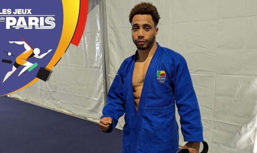 JO 2024 : "Je suis en paix mais il y a de la déception", réagit le judoka béninois Valentin Houinato