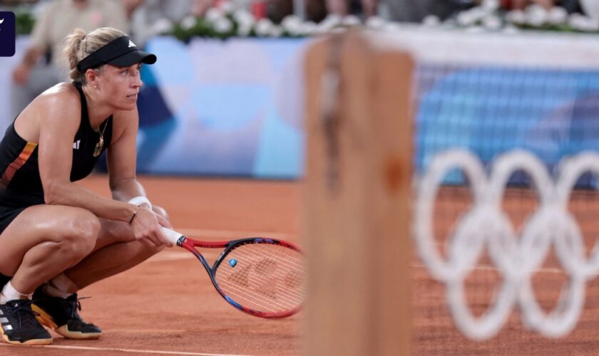 Paris 2024: Kerbers Tennis-Karriere endet im Olympia-Viertelfinale