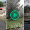 Météo : les images d’orages et de grêle sur la moitié nord de la France