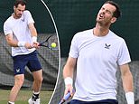 Andy Murray men's singles career at Wimbledon is OVER as Scot withdraws from first round clash with Tomas Machac after failing to recover in time from spinal cyst injury