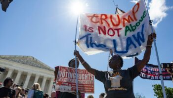 Anxiety, confusion outside SCOTUS as crowd deciphers Trump immunity ruling