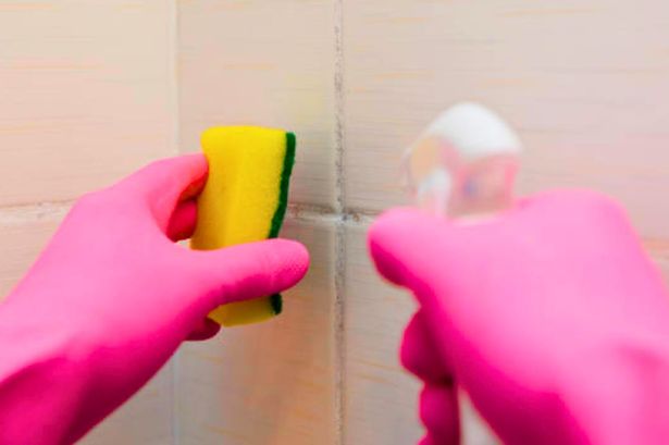 Clean away tile grout mould in 5 minutes with 2 kitchen staples - no need for bleach or vinegar
