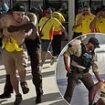 Copa America final descends into chaos as fans COLLAPSE in crush, hundreds sneak in through vents... and up to 7000 ticketless supporters are allowed in by shambolic organizers