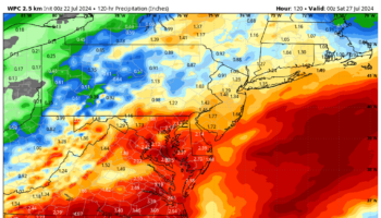 D.C.-area forecast: Downpours are possible daily through Friday