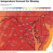 D.C.-area forecast: Oppressively hot today and tomorrow, with triple digit highs