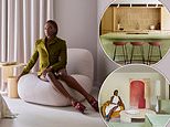 Dina Asher-Smith reveals why she doesn't have her Olympic medals on show - as she offers a glimpse into her Kent home she's renovated to 'feel like a spa'
