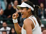 Emma Raducanu takes on world number nine in bid to make fourth round at Wimbledon for the second time - as her British rival Sonay Kartal faces second seed Coco Gauff