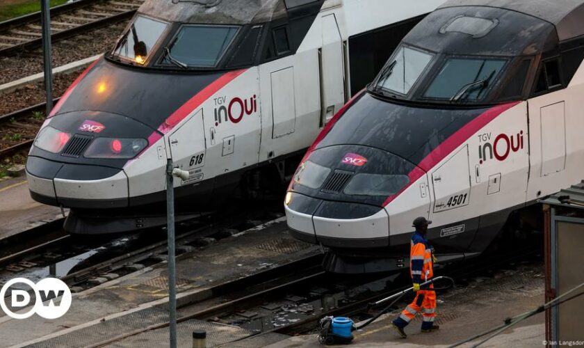 Französische Bahn: "Massiver Angriff" auf Schnellzugnetz