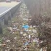 Fury as grim video shows piles of rubbish dumped on side of motorway