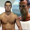 Hollywood star looks unrecognisable diving for Team GB at the 1990 Commonwealth Games - but can YOU guess who it is?
