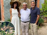 How the Clooneys seduced their new French neighbours... thanks to Amal's fluent French, a penchant for local salmon sandwiches - oh, and George's homegrown rosé!