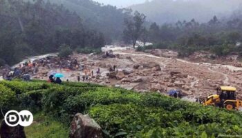 India: Heavy rains hinder landslide rescue efforts