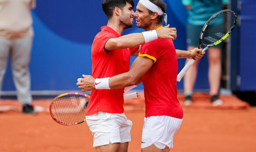 JO de Paris 2024, tennis : la paire Nadal-Alcaraz survit au super tie-break et se qualifie en quarts