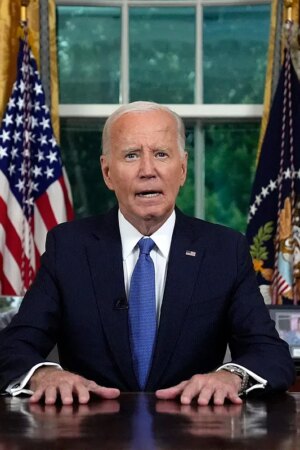 Joe Biden: "La defensa de la democracia es más importante que cualquier cargo"