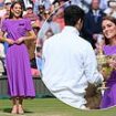 Kate Middleton presents Wimbledon trophy to Carlos Alcaraz as Spaniard wins for a second year in a row