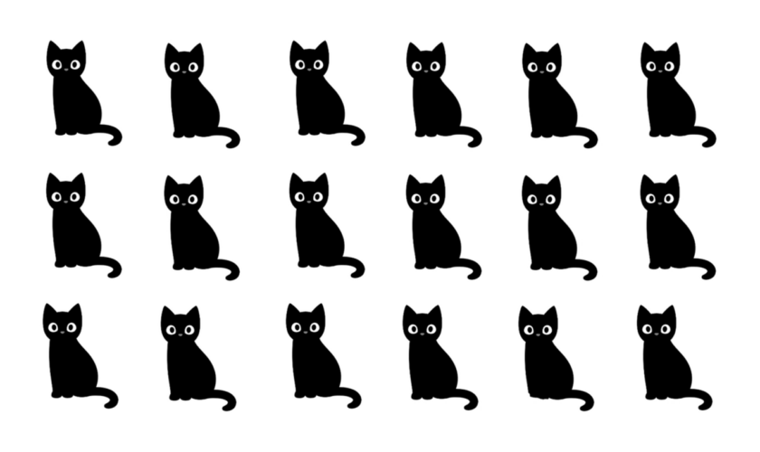 Katzen-Suchbild: Augentest: Können Sie die Ausreißer-Katze in nur 15 Sekunden finden?