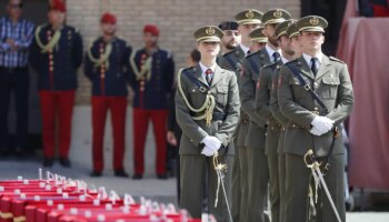 La Princesa de Asturias finaliza su etapa de formación en la Academia General Militar