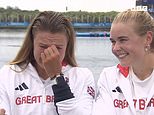 Lola Anderson gets gold for her dad: Tearful Team GB rower reveals how her father kept her childhood diary entry about her dream of winning the Olympics - and gave it to her two months before he died from cancer