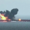 Mit Sprengboot und Raketen: Huthi-Rebellen rammen Öltanker – und lösen gewaltige Explosion aus