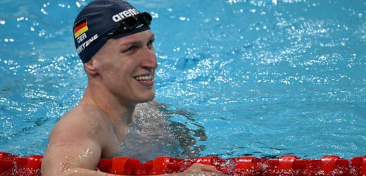 Olympia 2024: Schwimmer Lukas Märtens gewinnt erste deutsche Goldmedaille