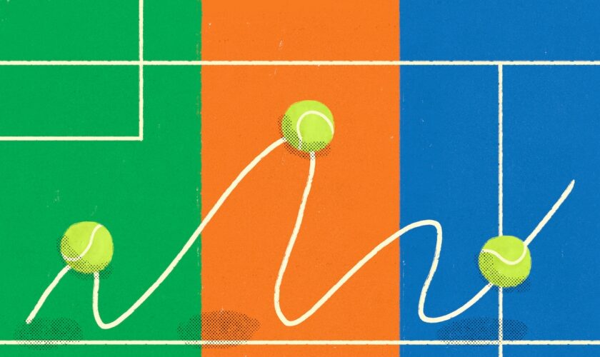 Order in the court: An animated look at how tennis surfaces change the game