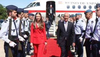 Portugal recibe a la Princesa Leonor con honores de Reina en su primer viaje oficial