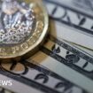 Pound hits highest level against dollar for a year