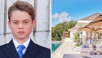 Prince George's lavish birthday celebrations at £27,000-a-week villa with infinity pool