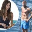 Shirtless David Beckham shows off his muscular tattooed physique on £16million superyacht before joining a glam Victoria for lunch on the Amalfi Coast