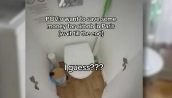 Toilette im Wandschrank – Mini-Wohnung sorgt für Lacher auf Tiktok