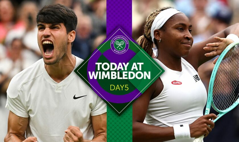 Watch: Today at Wimbledon