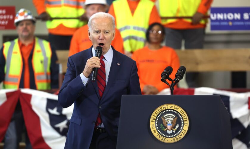 Why are Democrats sticking with Biden? Ask the unions.