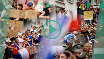 JO de Paris : dans la butte Montmartre, on a suivi l’ambiance survoltée de la course de cyclisme
