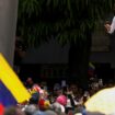 Venezuelan opposition leader Maria Corina Machado attends a protest against election results that awarded Venezuela's President Nicolas Maduro a third term. Pic: Reuters