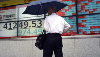 Les Bourses asiatiques en net recul, dégringolade historique à Tokyo