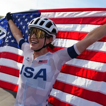 American Kristen Faulkner authors stunning gold medal victory in women's road race at Paris Olympics