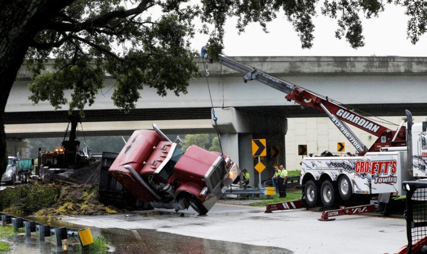 Tropical storm Debby live updates: Five killed after storm makes landfall in Florida as hurricane