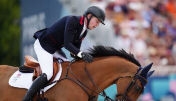 Harry Charles out of jumping final after horse suffers ‘small overreach’