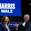 Kamala Harris and vice president candidate pick Tim Walz make first appearance together