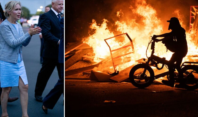 Wife of Harris' VP pick sets social media ablaze with 'bizarre' admission about 2020 riots