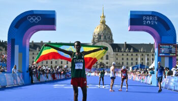 Le marathon des JO de Paris 204 remporté par Tamirat Tola qui bat le record olympique