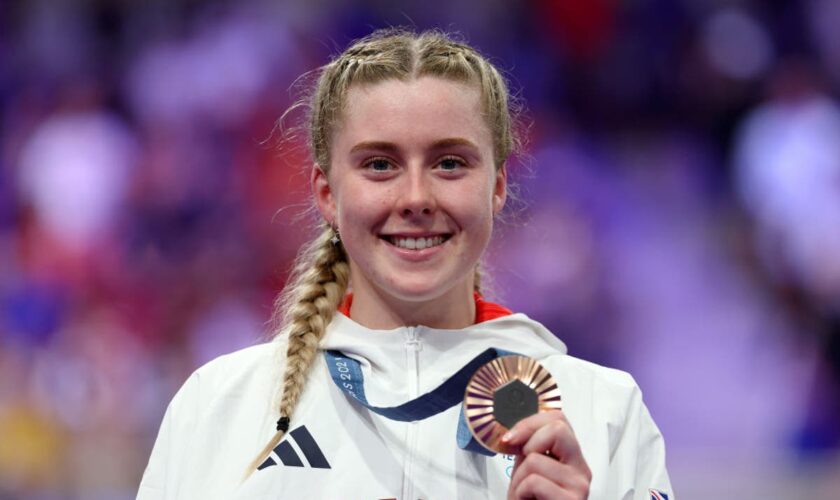 Emma Finucane wins third medal of Paris Olympics to set Team GB record