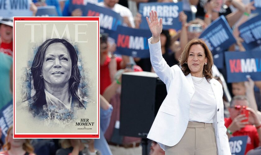 Kamala Harris’ glowing TIME cover dragged by critics: 'Journos worshipping politicians, terrific'