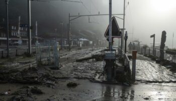 Schweiz: Überschwemmungen und Schlammlawinen nach Unwettern in der Schweiz