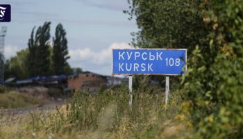 Ukraine-Liveblog: Selenskyj sieht Ukraine nach Vormarsch in Kursk im Aufwind