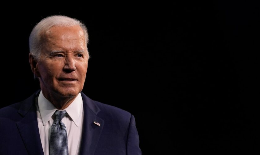 Joe Biden à Las Vegas le 16 juillet 2024