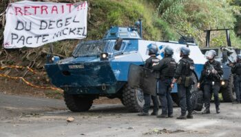 Des gendarmes à Paita, en Nouvelle-Calédonie, le 4 juin 2024