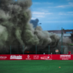 Orléans-Valenciennes : après un incendie spectaculaire, ce match de foot n’a jamais pu reprendre