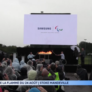 JO Paris 2024 : la flamme paralympique a été rallumée à Stoke Mandeville, au Royaume-Uni